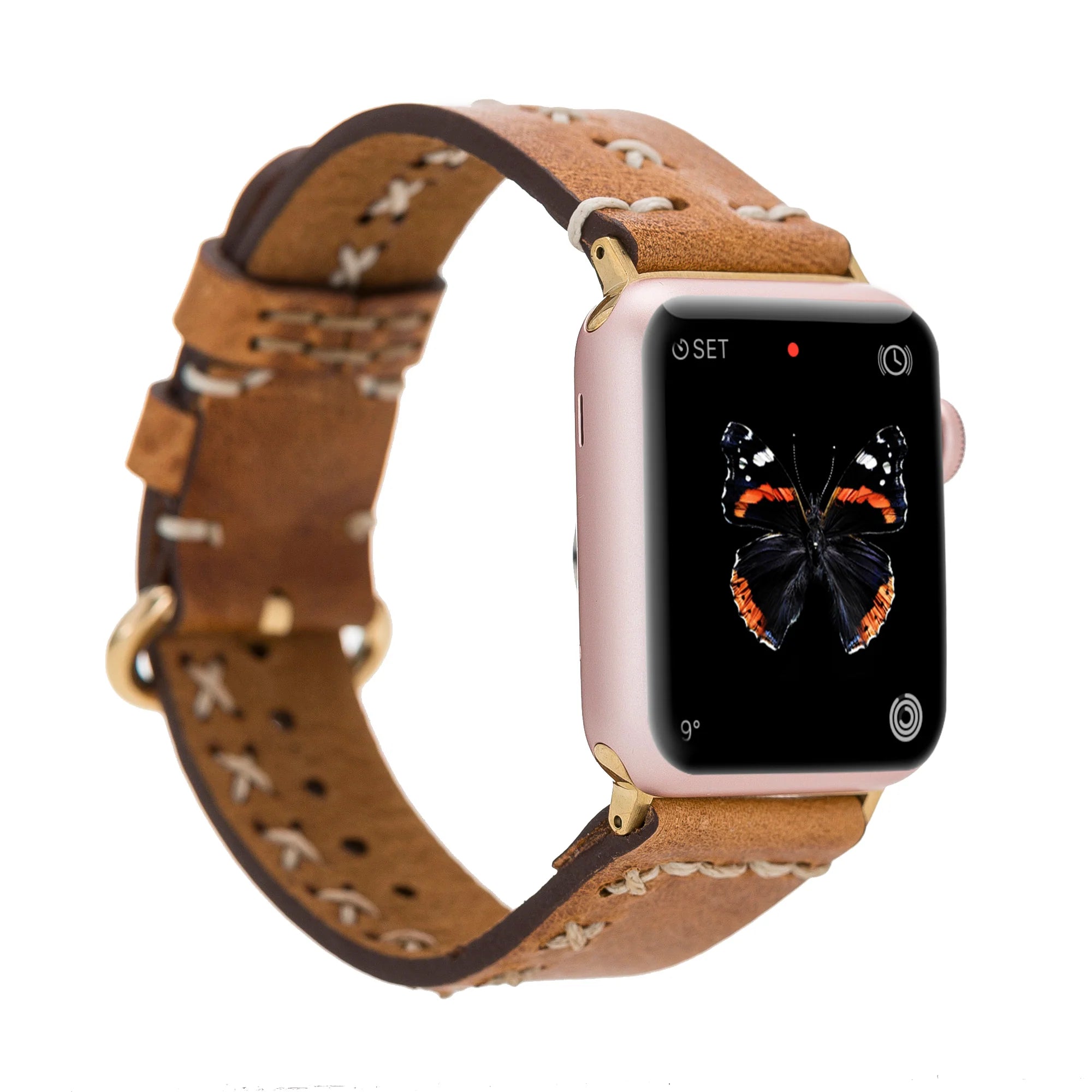 Jaya Hakiki Deri Kadın Çanta + Apple Watch uyumlu, Hakiki Deri, El Yapımı Kordon, Paket