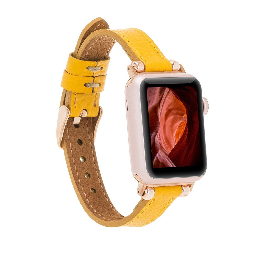 Apple Watch Uyumlu Deri Kordon Ferro FL12