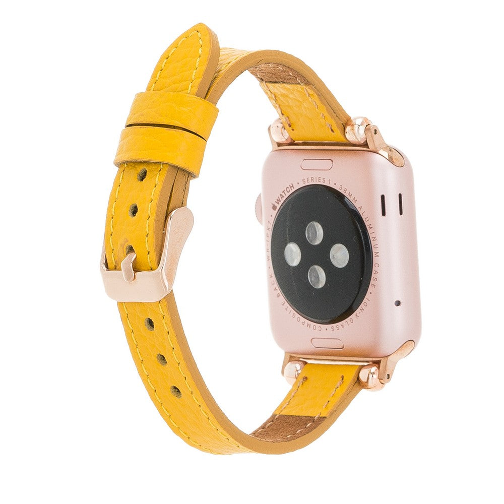 Apple Watch Uyumlu Deri Kordon Ferro FL12