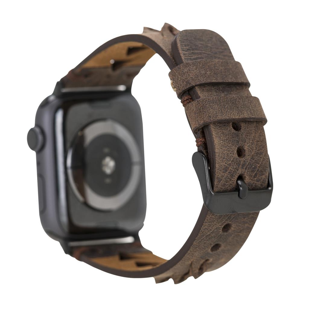 Apple Watch Uyumlu Deri Kordon G6 Boras
