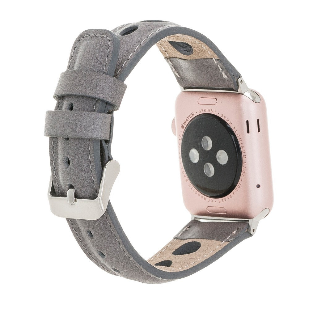 Apple Watch Uyumlu Deri Kordon Çember RST9