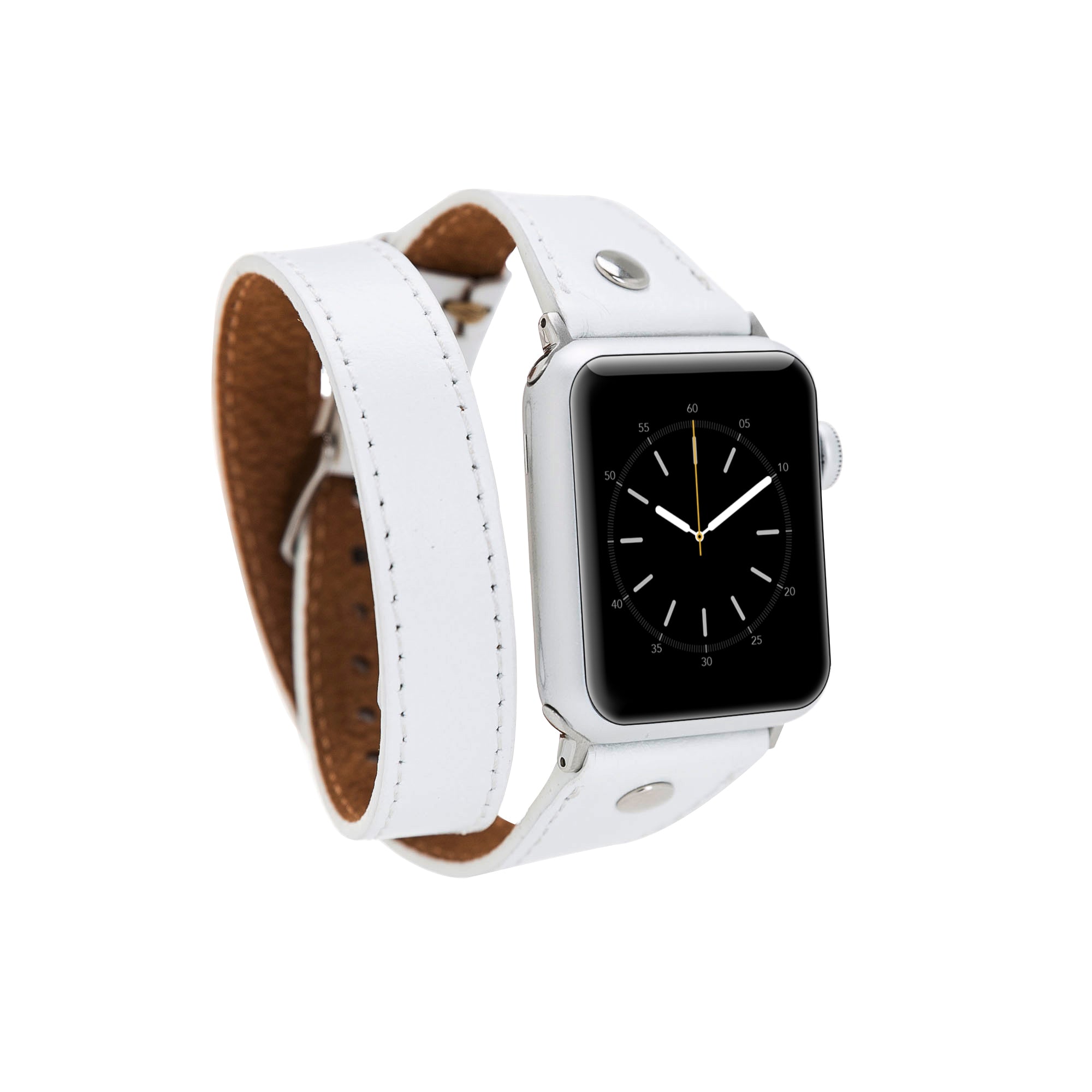 Apple Watch uyumlu, Hakiki Deri, El Yapımı Kordon, Slim DTST F3