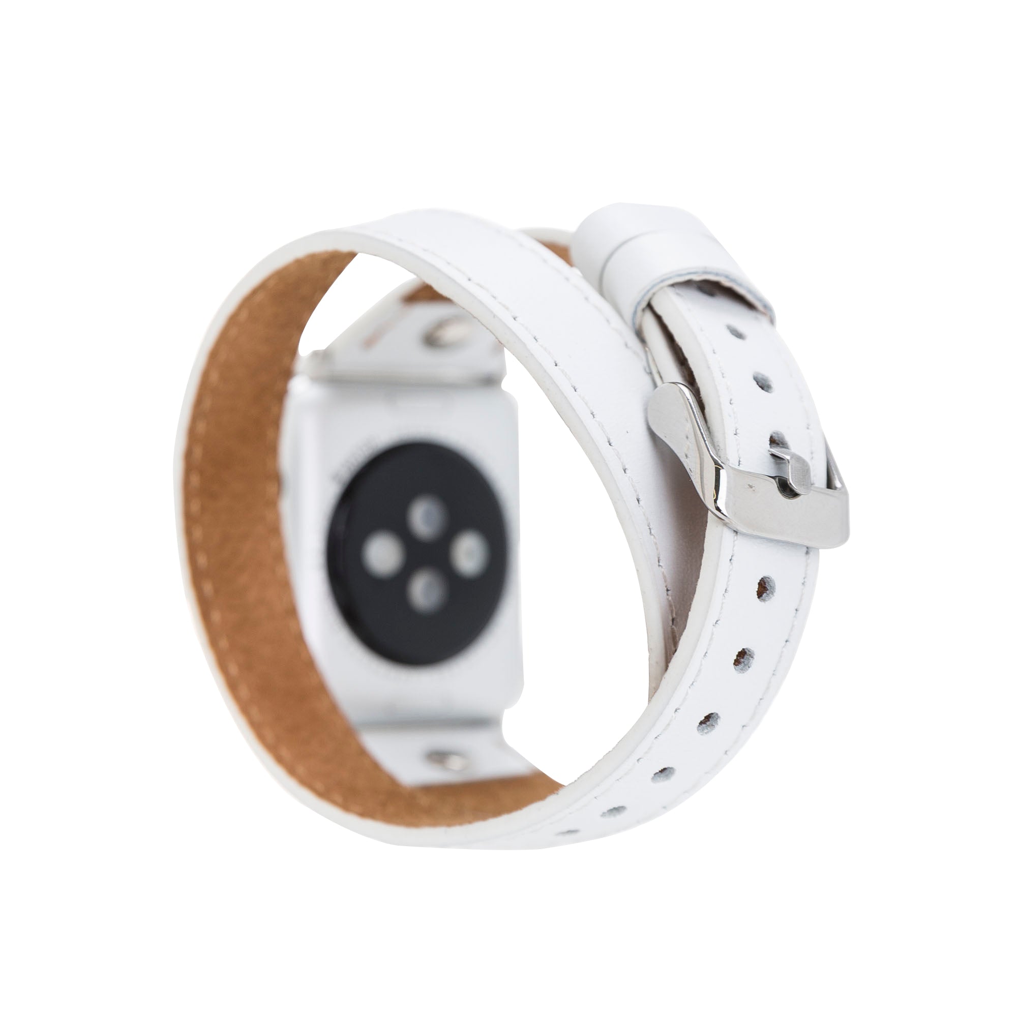 Apple Watch uyumlu, Hakiki Deri, El Yapımı Kordon, Slim DTST F3