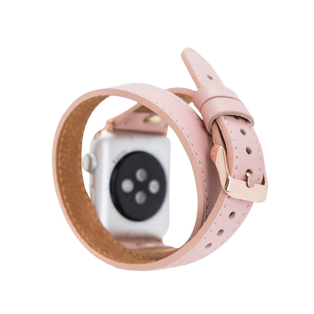 Apple Watch uyumlu, Hakiki Deri, El Yapımı Kordon, Slim DTGT NU2