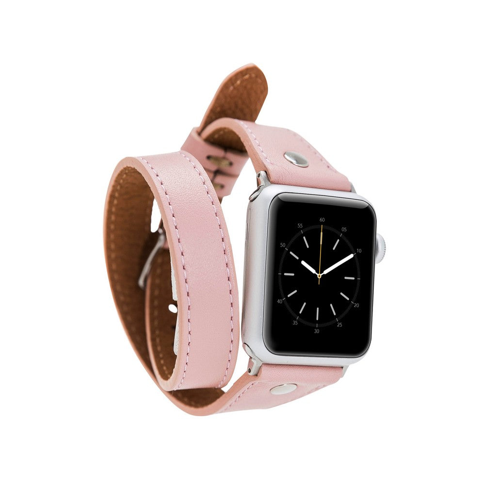 Apple Watch uyumlu, Hakiki Deri, El Yapımı Kordon, Slim DTST NU2