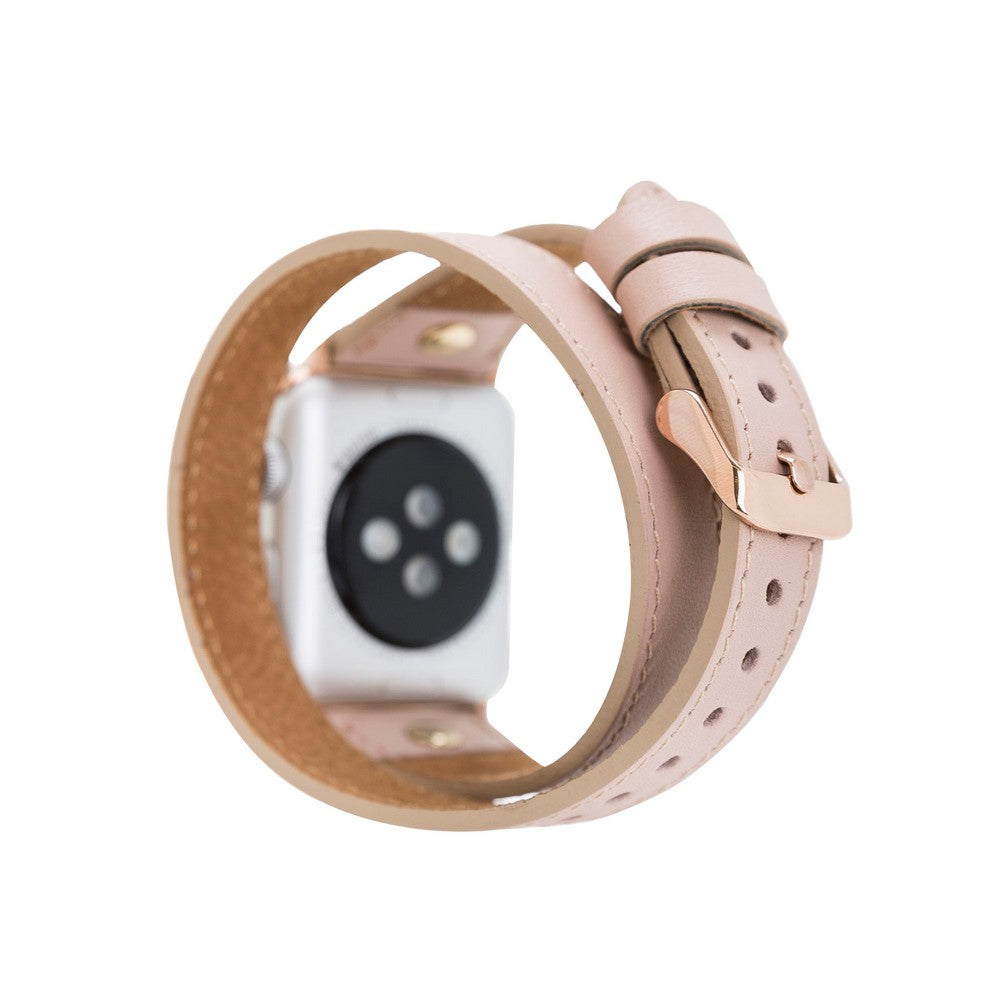 Apple Watch uyumlu, Hakiki Deri, El Yapımı Kordon, Slim DTGT NU1